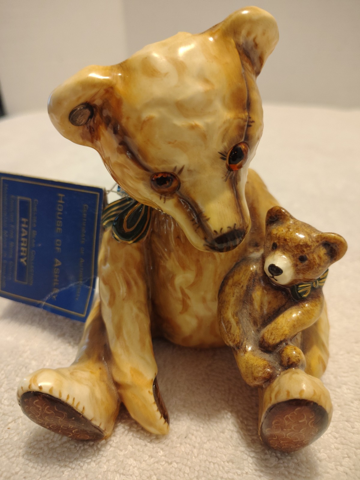 House of Ashley Limited # 31 of 500 Chelsea Bear Collection HARRY Bone China EUC