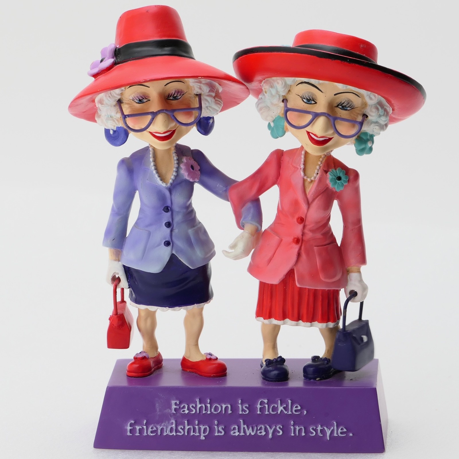 Westland Biddys “Fashion Is Fickle, Friendship In Style” #4507 Old Lady Figurine