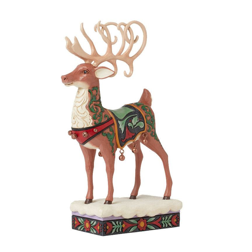 Jim Shore Heartwood Creek Holiday Manor Deer Figurine 6015489