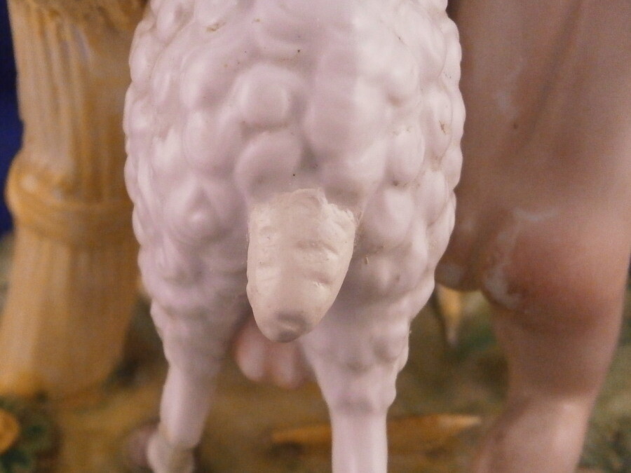 Antique 19thC Royal Copenhagen Porcelain Figurine Figure Porzellan Figur Danish