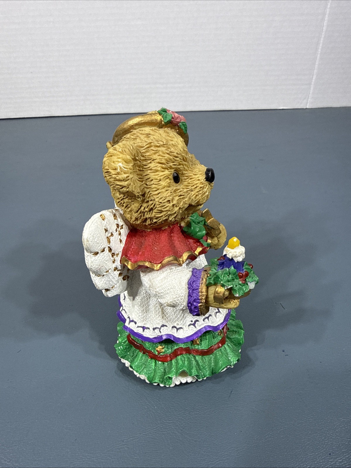 Little angle bear figurine Resin