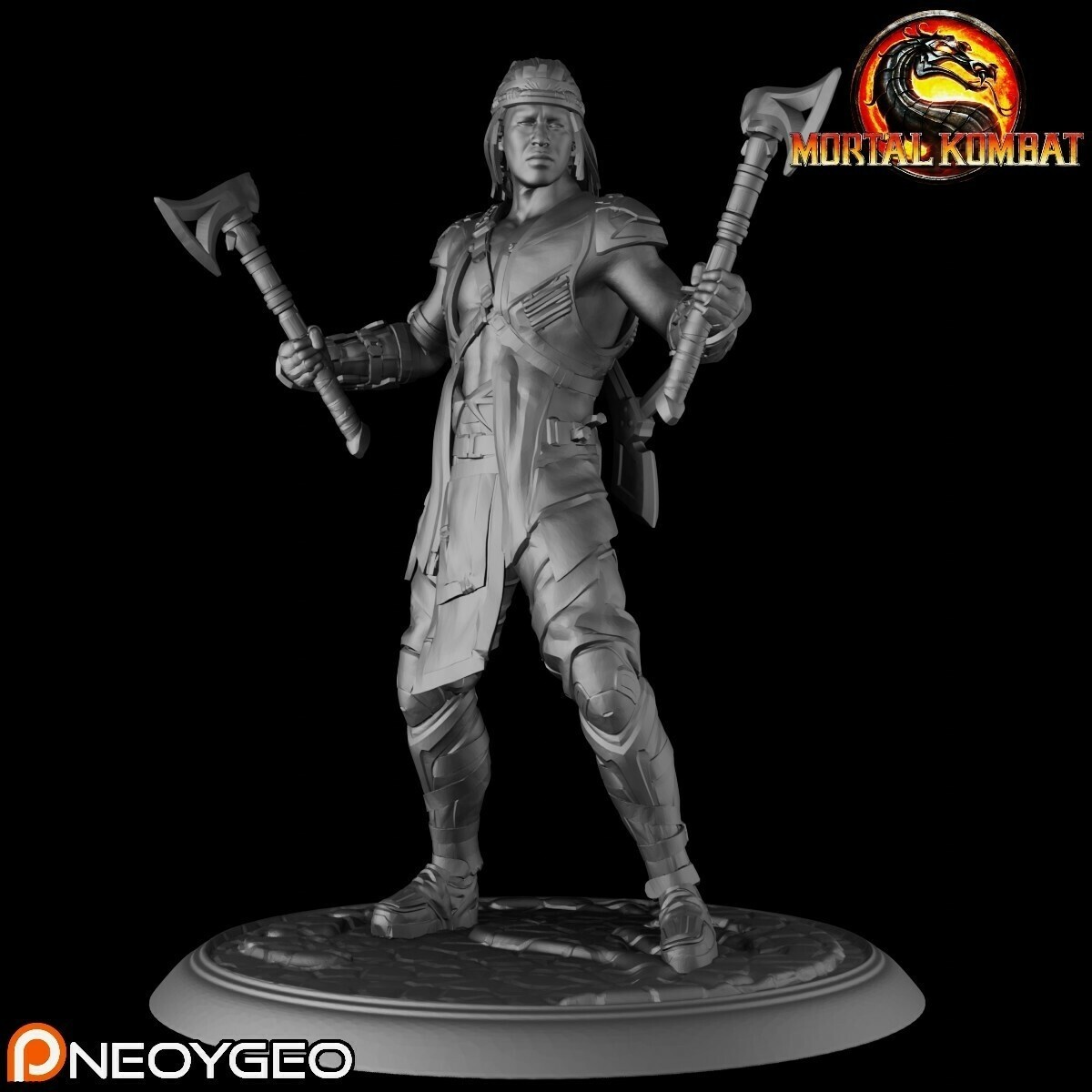 NIGHTWOLF – MORTAL KOMBAT 1 – 1/24 (75 mm Scale) Neoygeo UNPAINTED