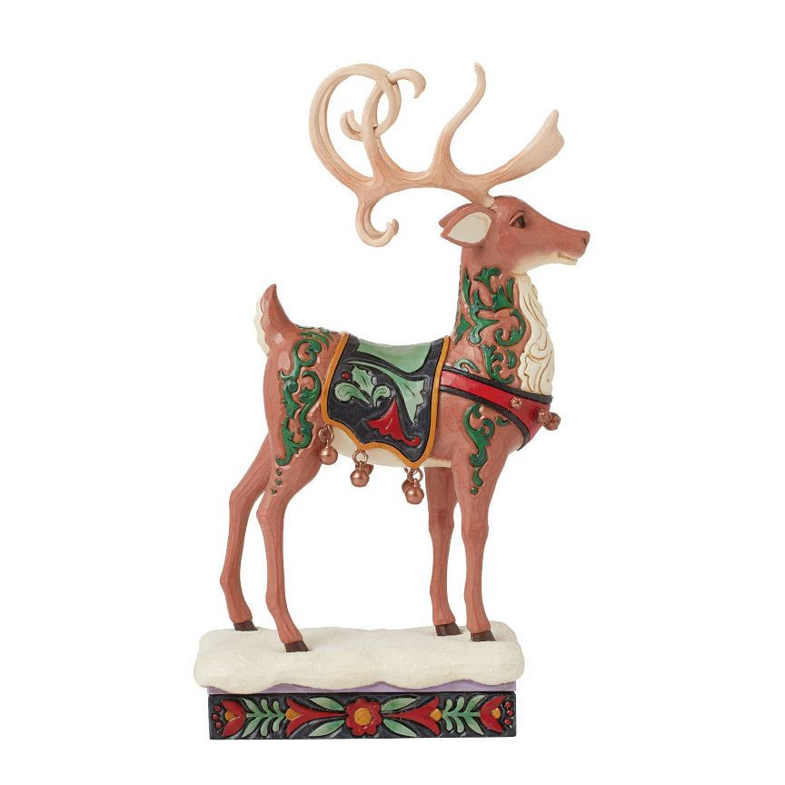 Jim Shore Heartwood Creek Holiday Manor Deer Figurine 6015489