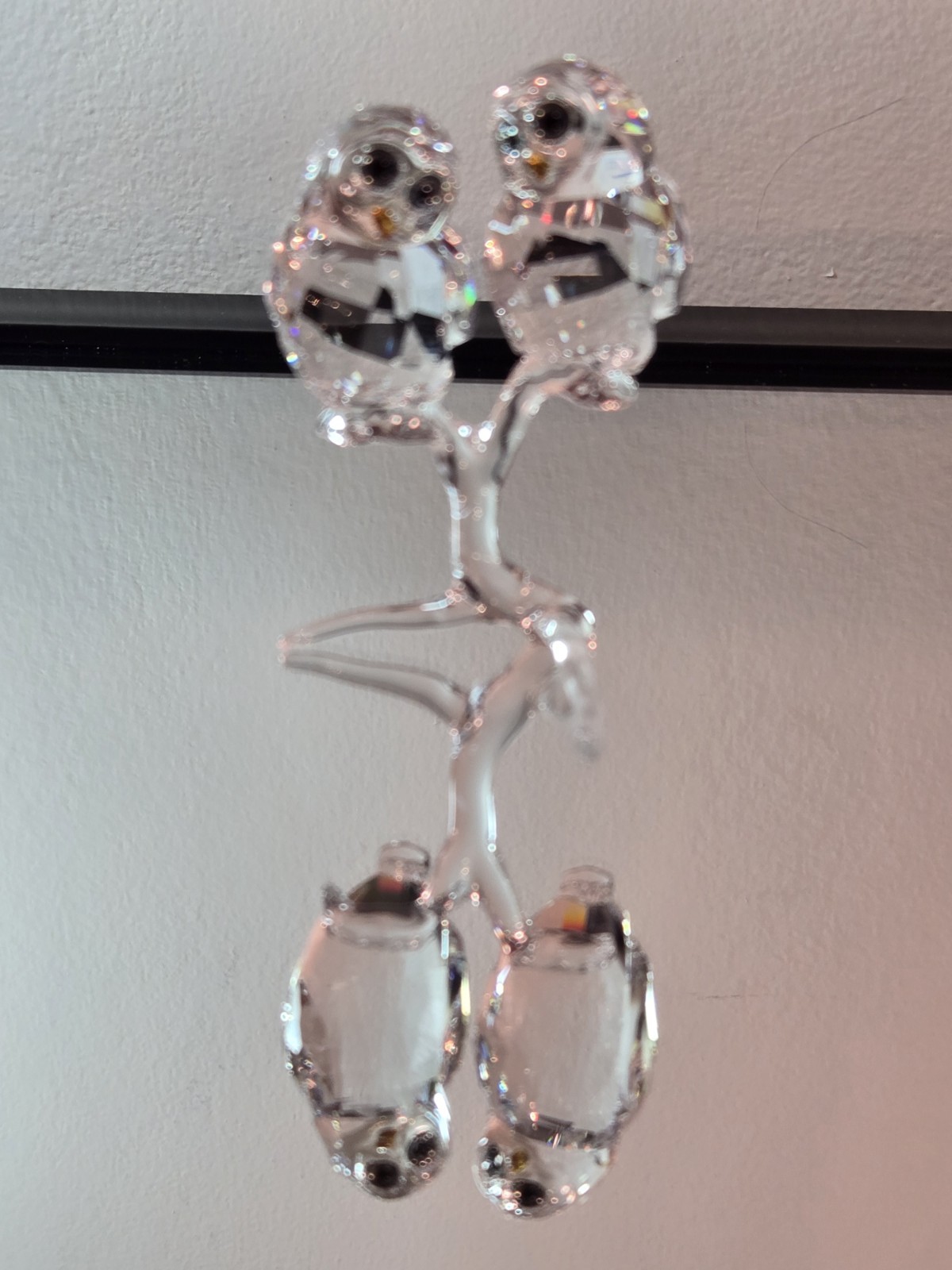 Swarovski Clear Crystal Owl Figurine – Animals Theme Adults – Boxed w/ Box