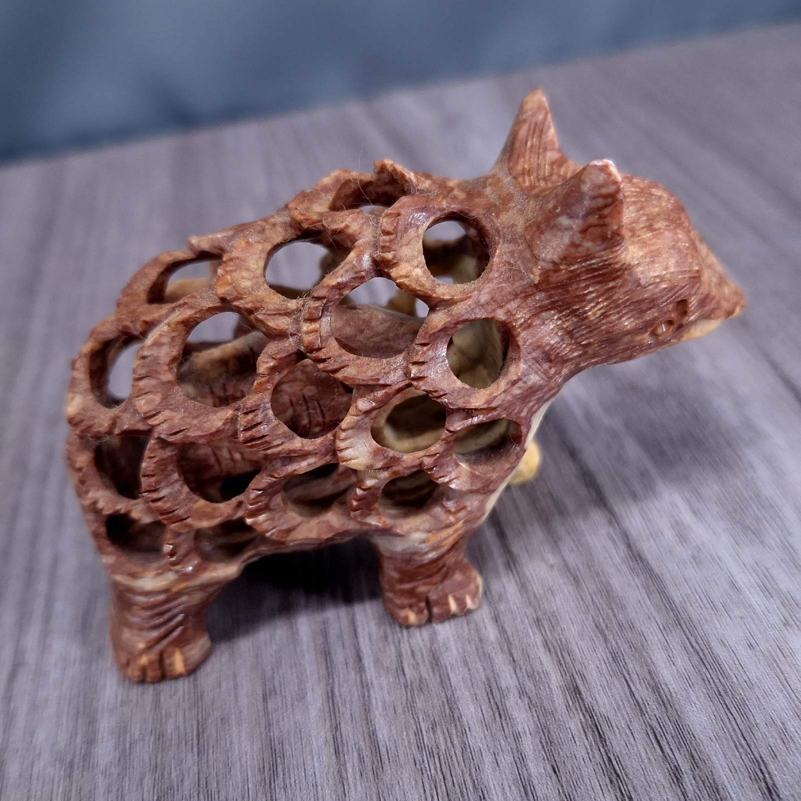 Hand Carved Stone Animal Figurine