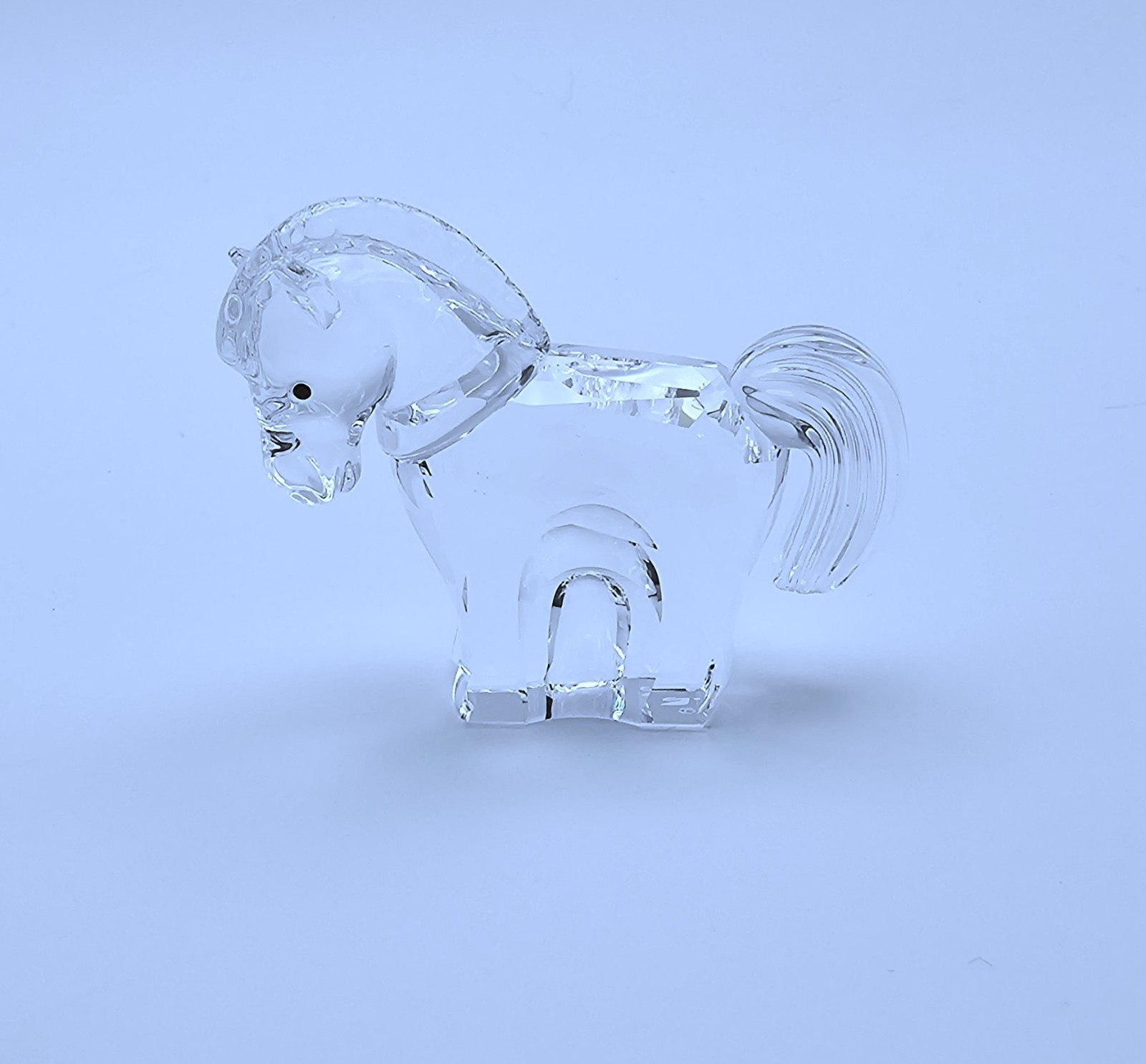 🐴 Swarovski Crystal 2002 “Chinese Zodiacs”, Small, Pony / Horse Figurine, Box