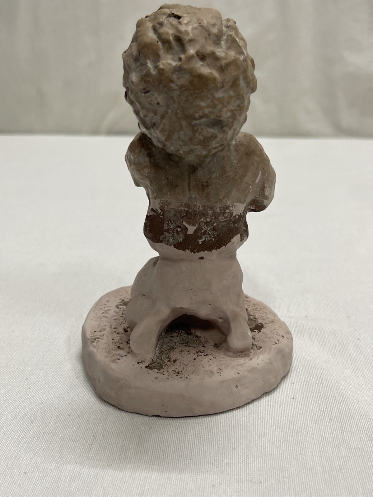 Vintage 5.5″ Austin Productions “Little Boy With Dog” Statue Figurine 1976