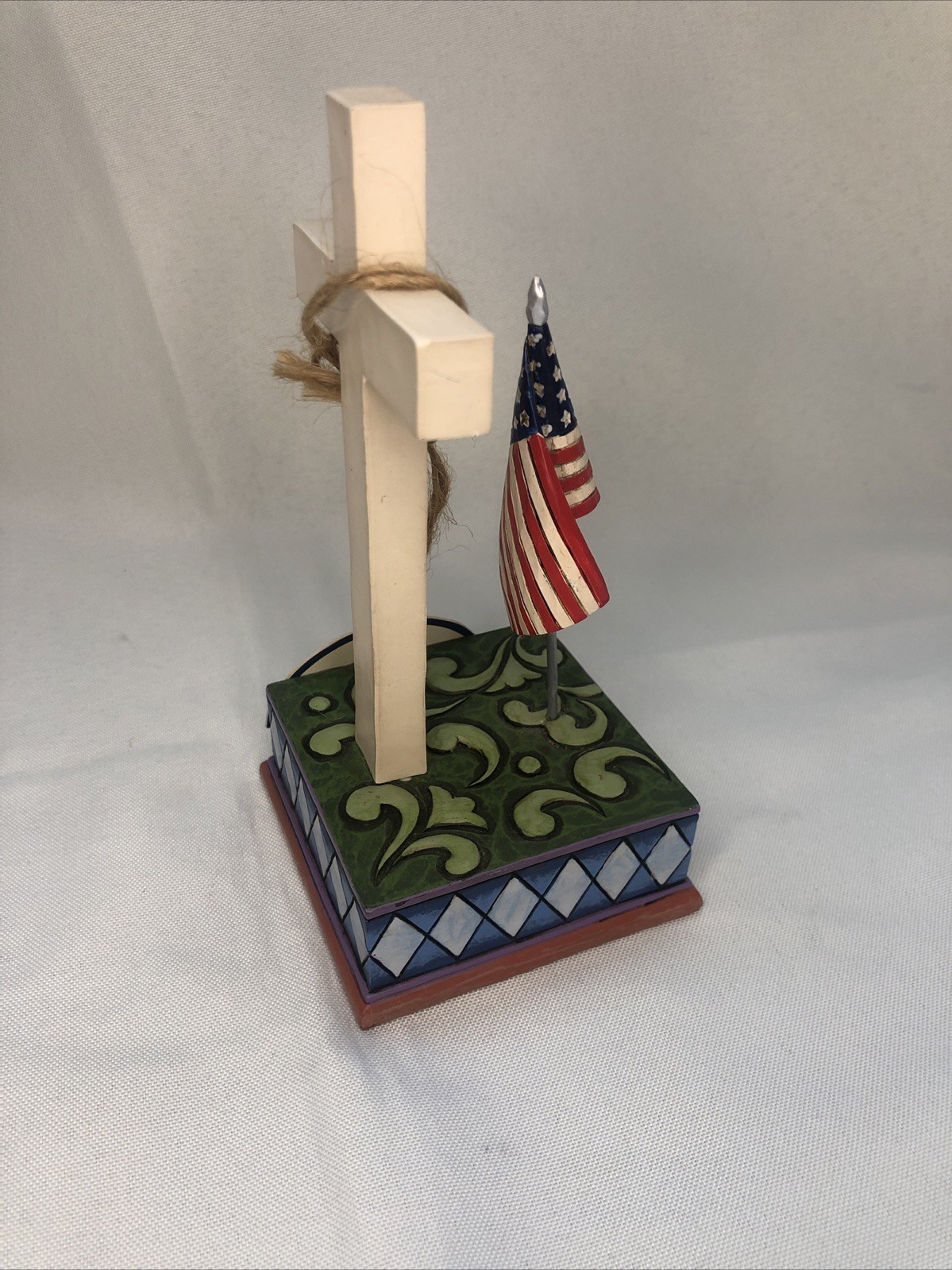 Jim Shore Hartwood Creek 2010 “We Will Always Remember” Statue Figurine NO BOX