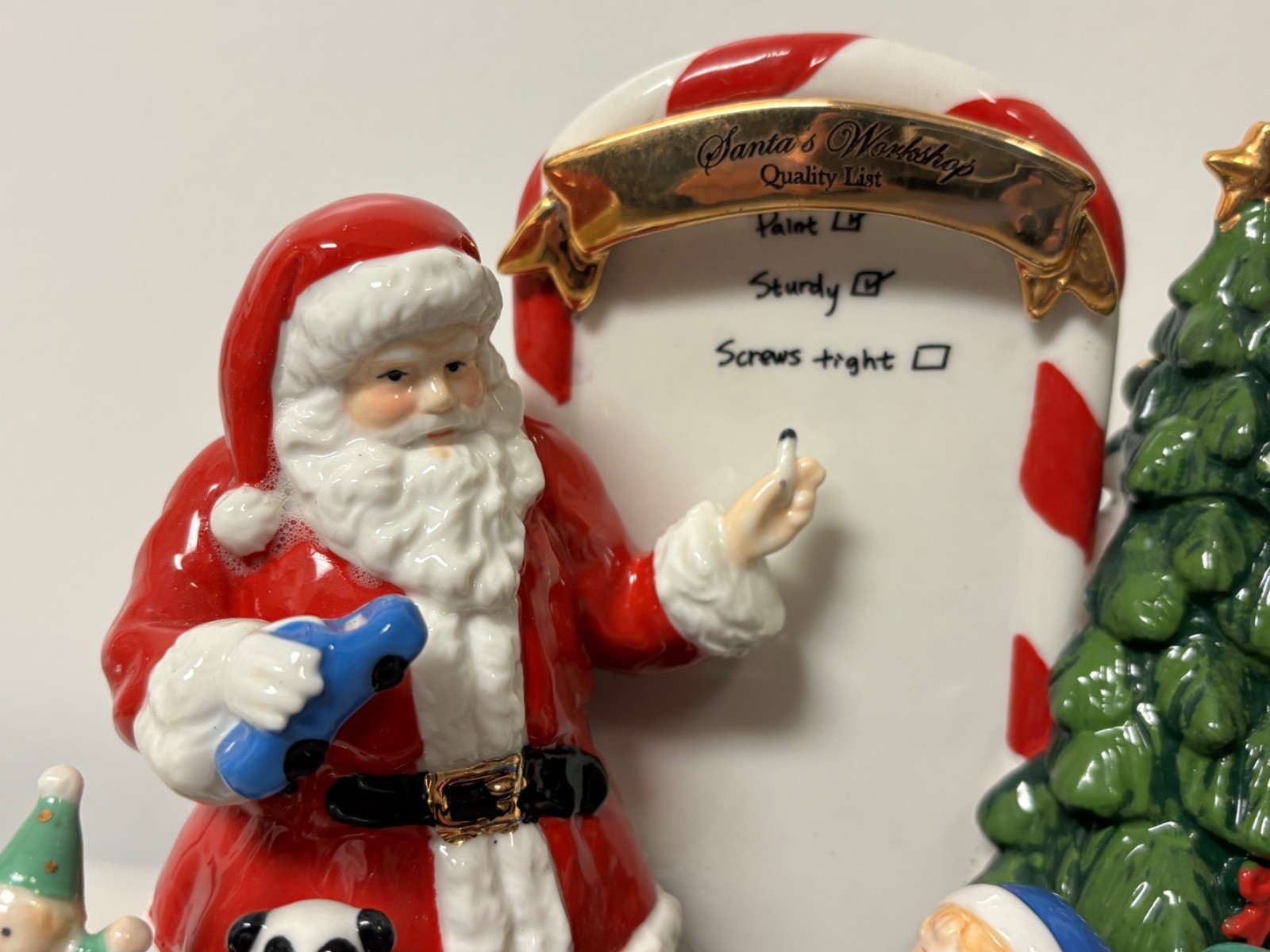 2011 Royal Doulton Holiday “Santa’s Toy Testing” Limited Edition 3386/4500