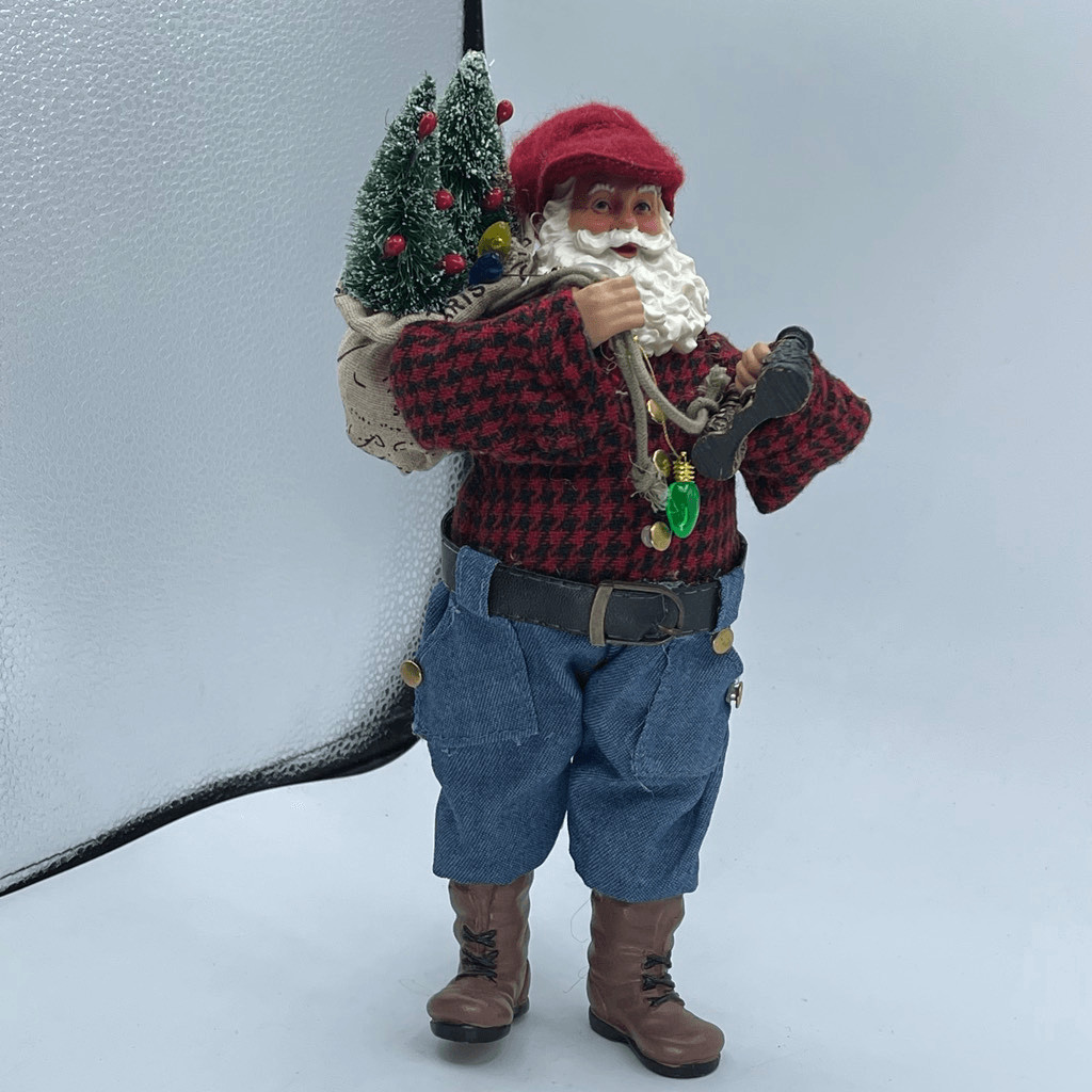 Possible Dreams Department 56 Clothtique Woodsey Santa.