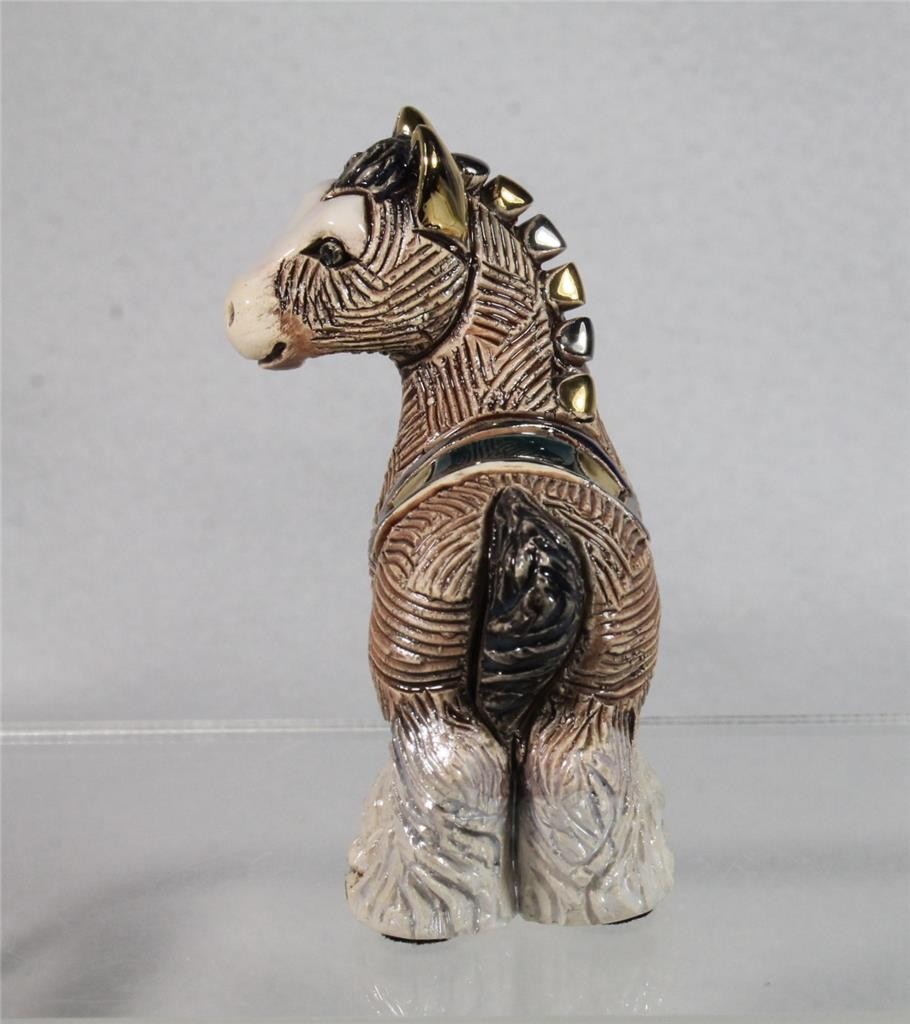 DeRosa Rinconada Family Figurine – BABY CLYDESDALE – F391 – New In Box