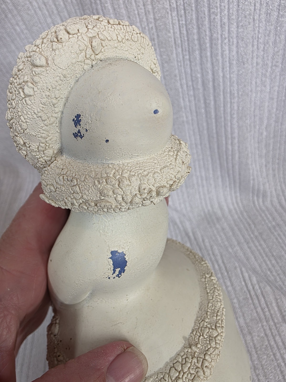 VTG winter Carolers Ceramic Atlantic Mold Carolers Figurines Set of 3 8in