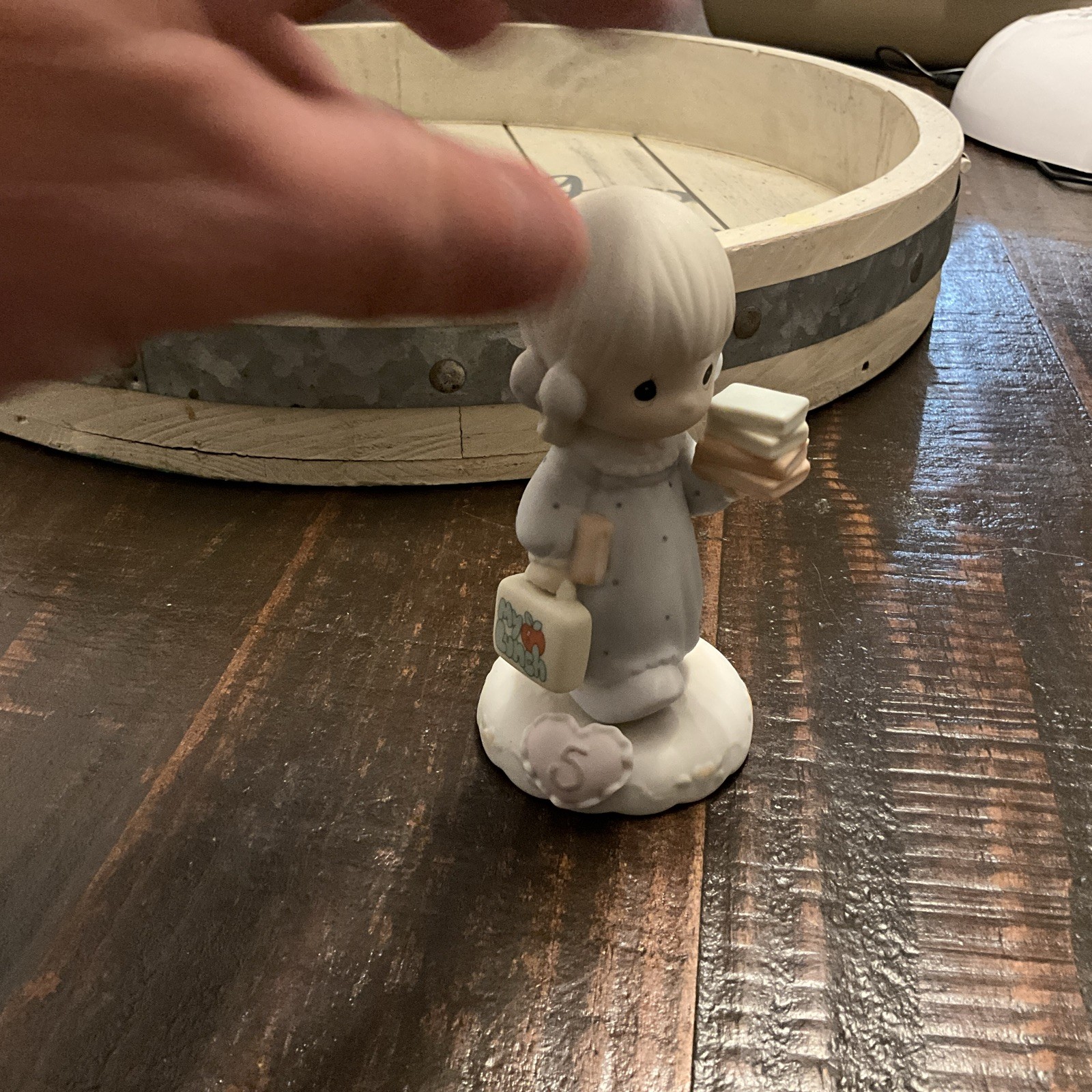 Precious Moments Growing In Grace Girl With Books Age 5 Enesco Unboxed