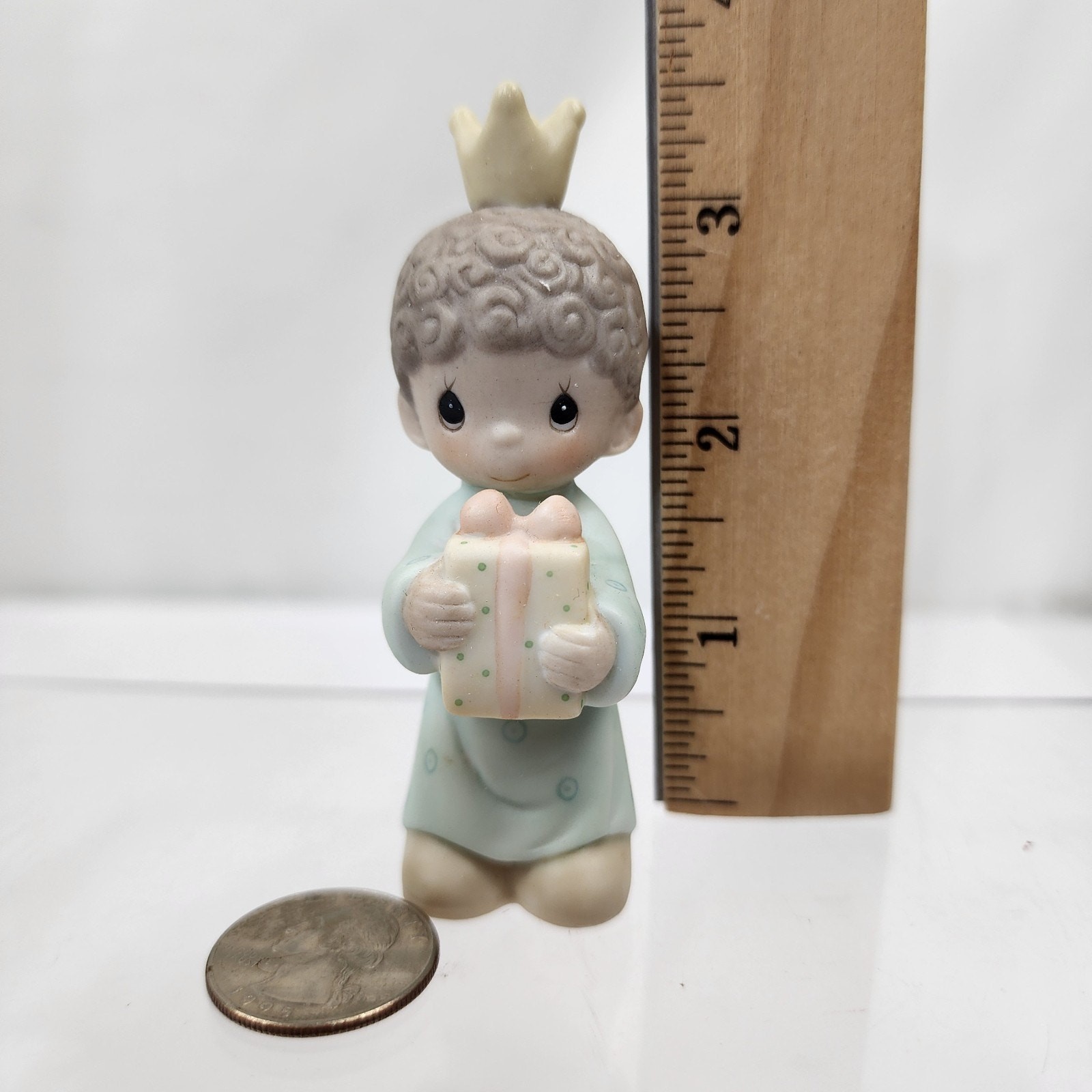Precious Moments Nativity Come Let us Adore Him 3″ Miniature ’82 E2395 Wiseman 2