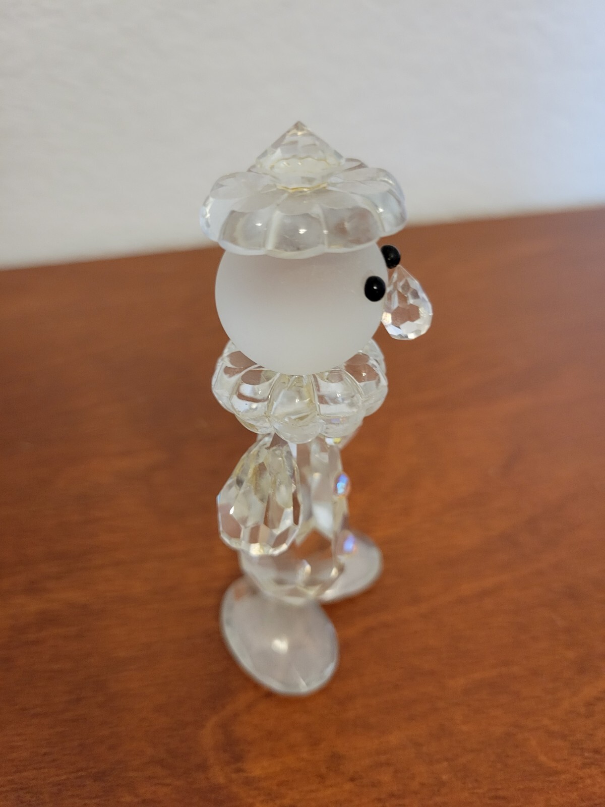 Crystal Clown figurine 3.25 inch – excellent, see pictures