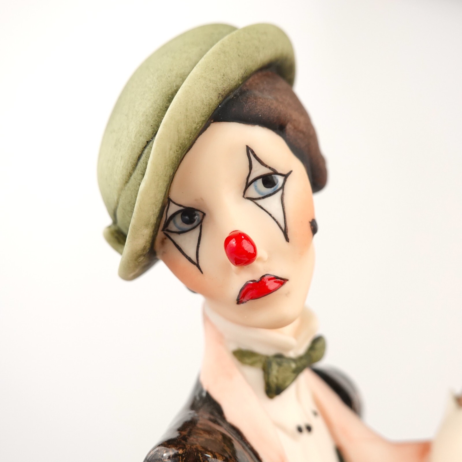 RARE Giuseppe Armani 742C Clown Lady Moon Figurine Statue LE #226/7500 w/BOX COA