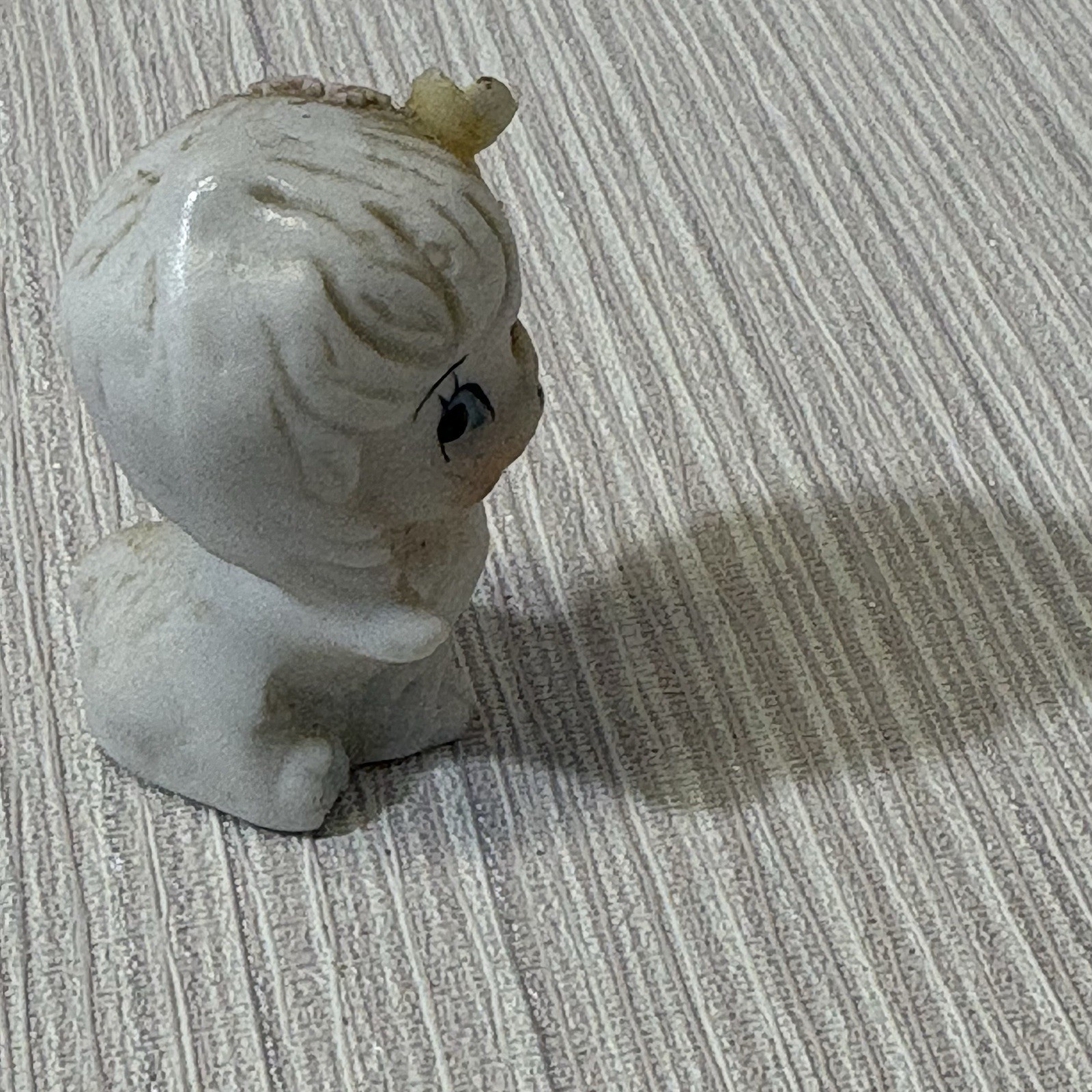 Vintage Napcoware Mini Anthropomorphic Puppy Spaghetti Porcelain FREE SHIPPING