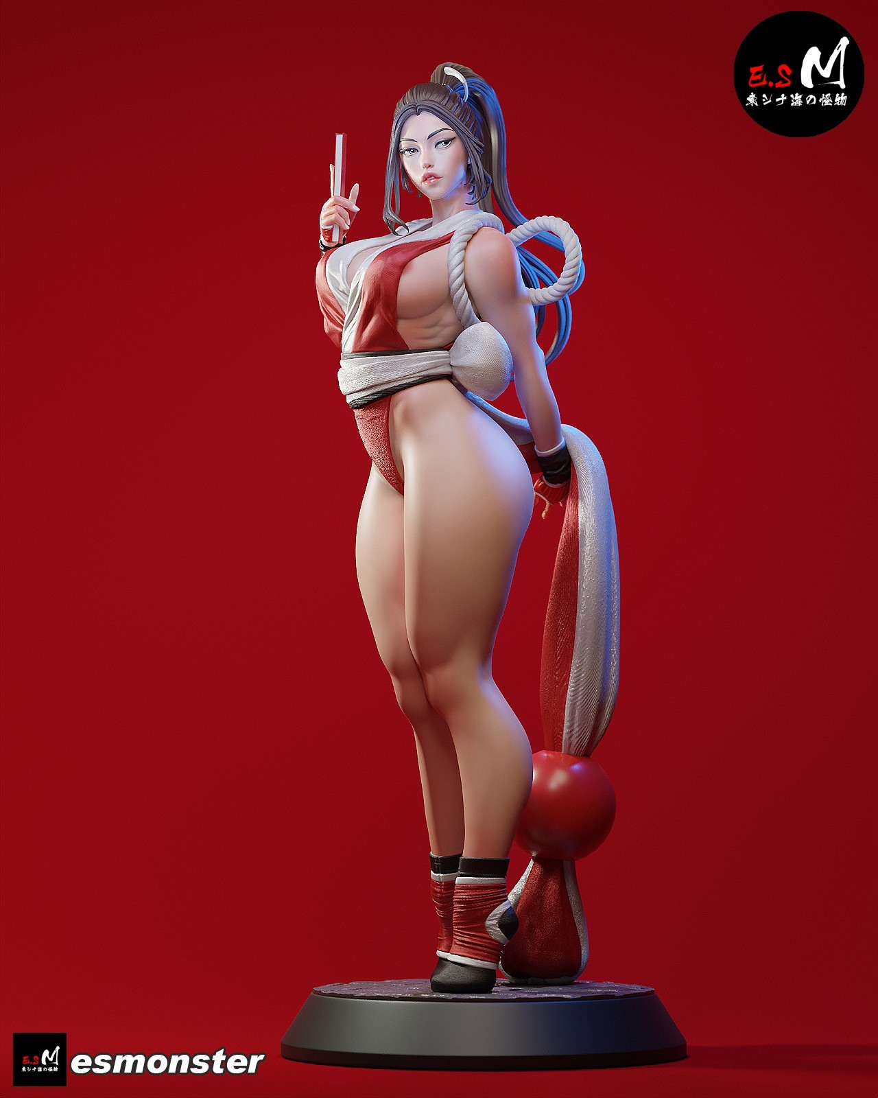 ES Monster – Mai, Fatal Fury – Resin Model Kit / Assembled & Painted SFW & NSFW
