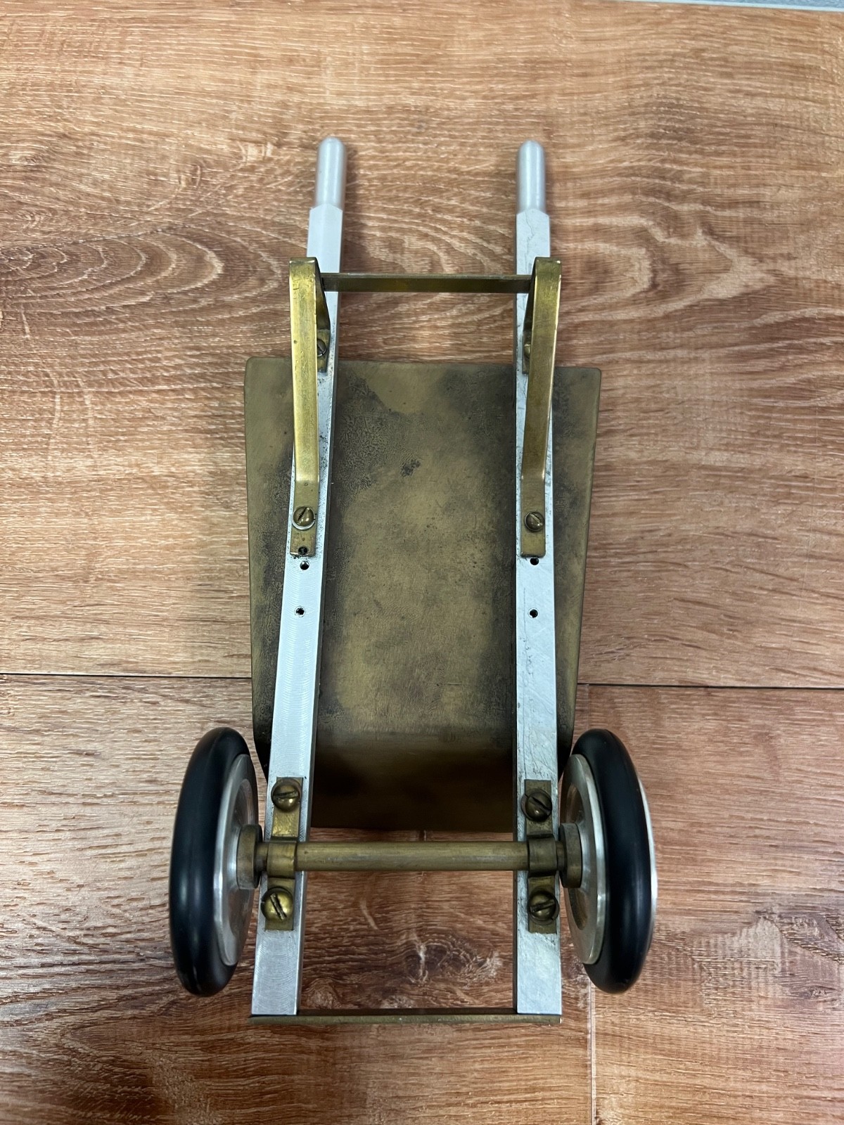 Handmade Metal Miniature Hand Cart