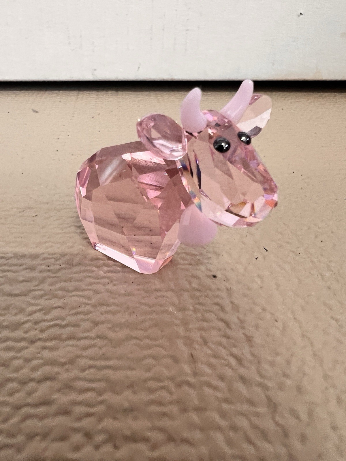 Swarovski Crystal Lovlots – Pinky Mo Cow #888950 Limited Edition – Mint – New