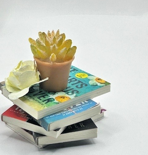 Mini Book Stack Trinket featuring ZURU Mini Brands Colleen Hoover Titles