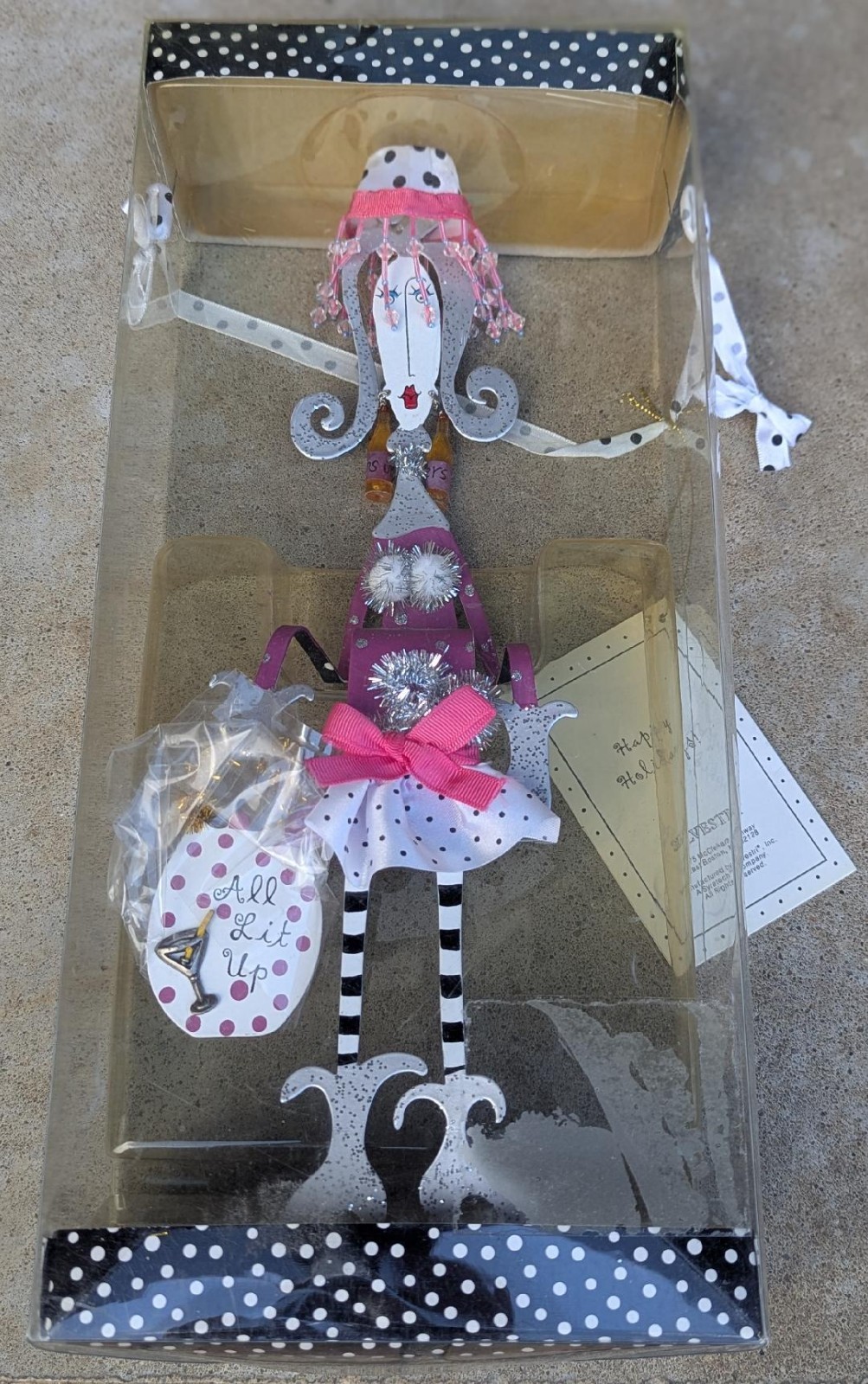 Dolly Mama’s by Joey for Silvestri All Lit Up Sitting Large Figurine – 15″