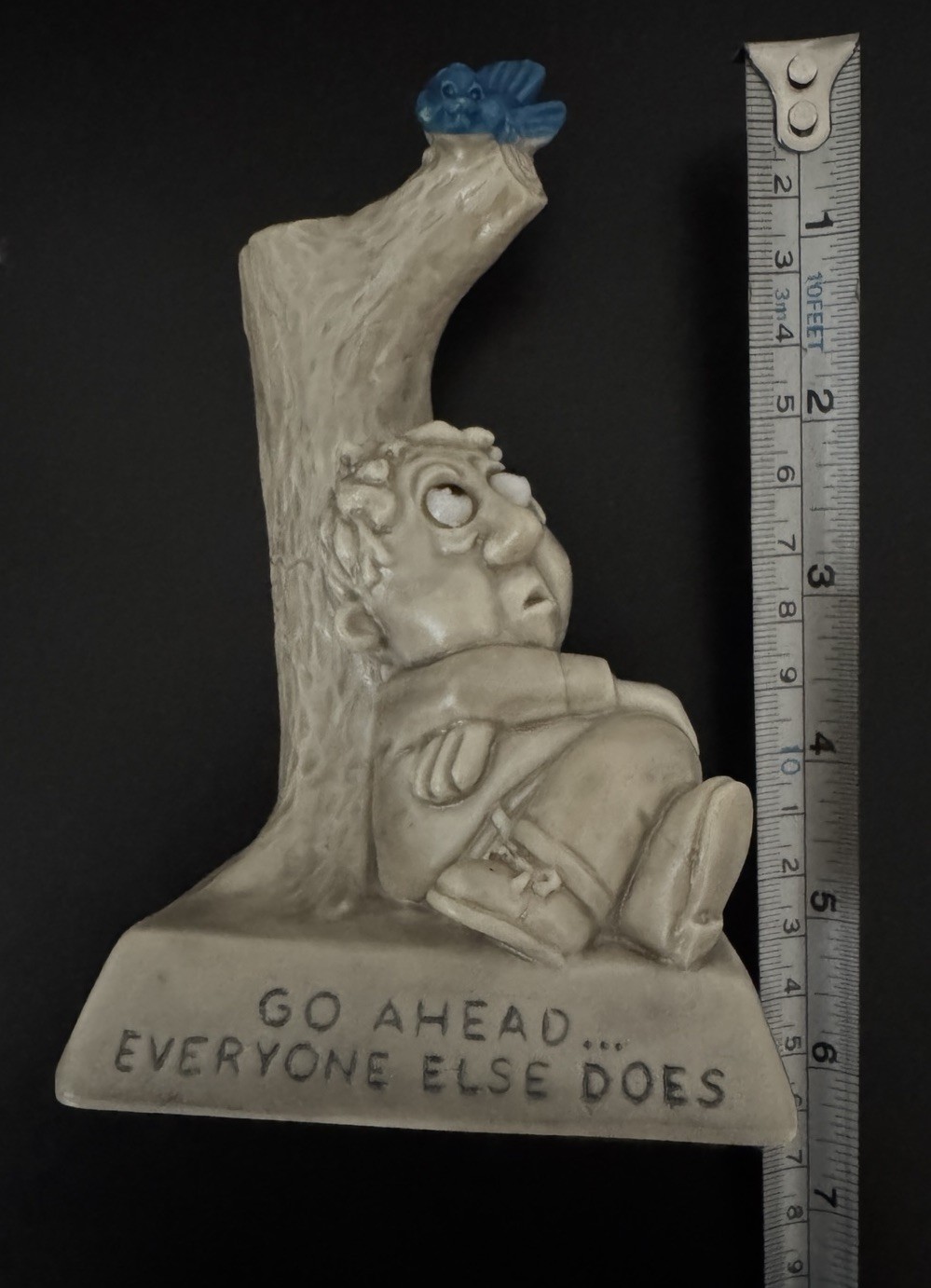 Vintage 1968 R&W Berries Co. “Sillisculpt” Figurine Go Ahead…Everyone Else Does
