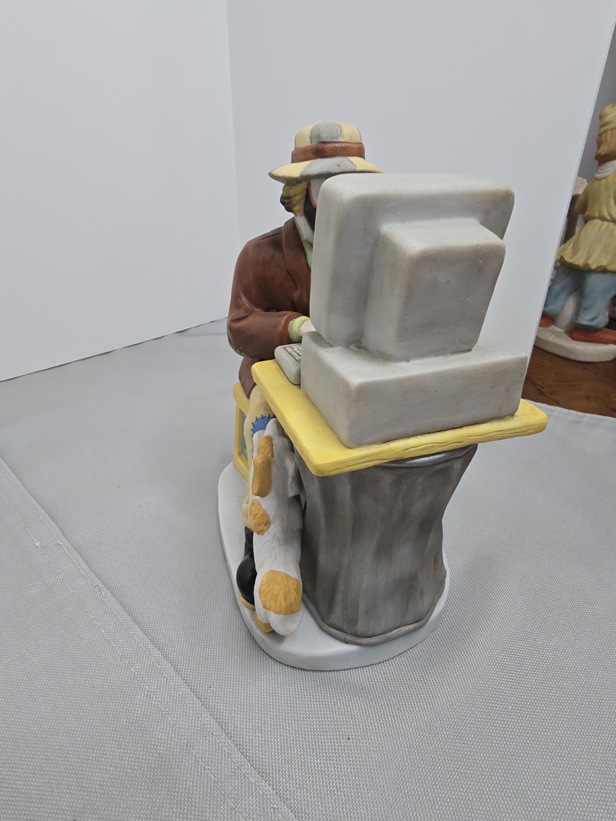 Emmett Kelly Jr. Computer Whiz Porcelain Figurine