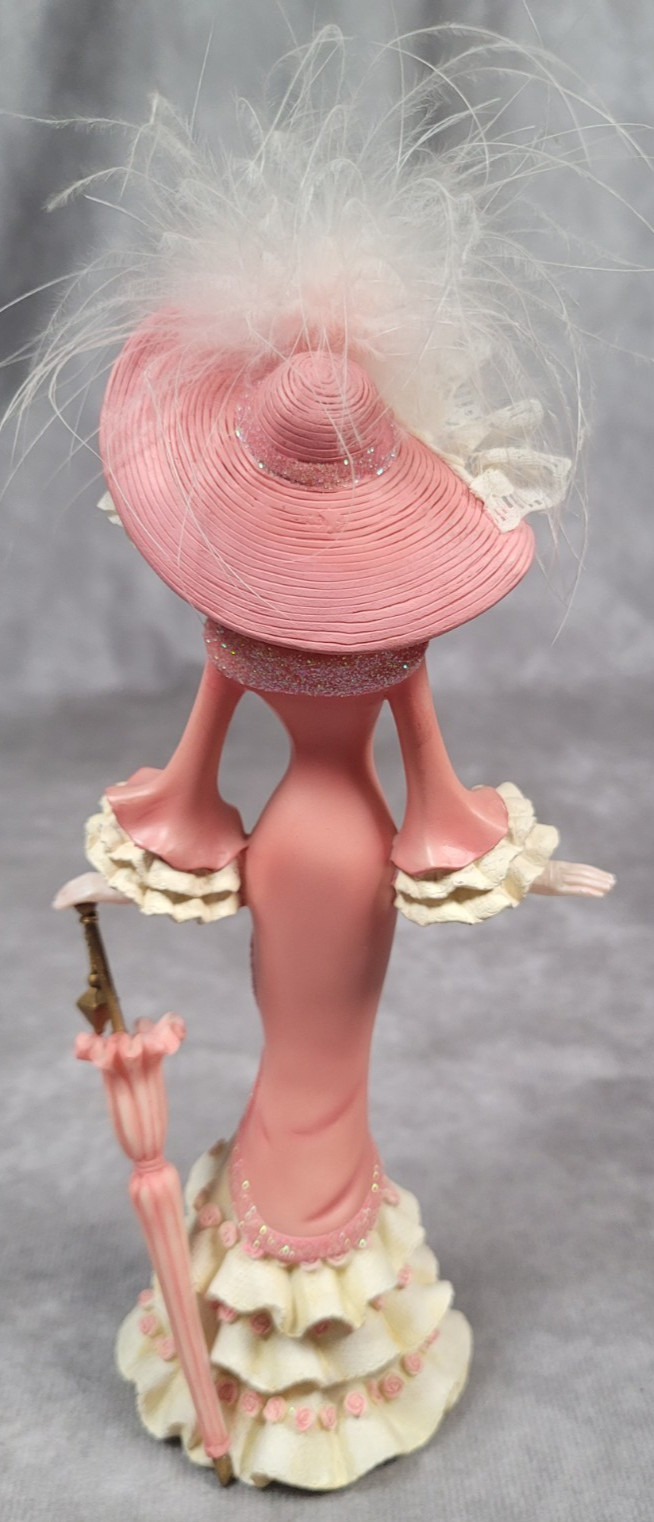 Thomas Kinkade “A Vision of Hope” Figurine Inspirations of Hope Lady Parasol 8″