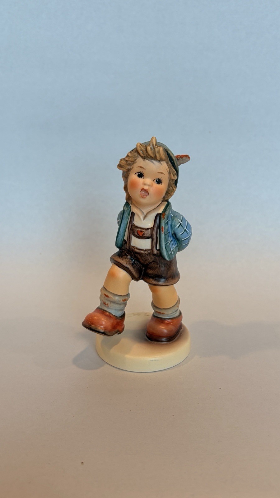 Alpine Dancer Limited Edition Hummel 2108/B and Marketplace Hummelscape
