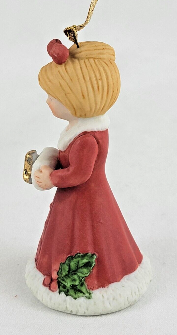 Enesco Growing Up Girls Ornament 2 7/8″ Age 4 Blonde Holiday 2017 NEW OLD STOCK