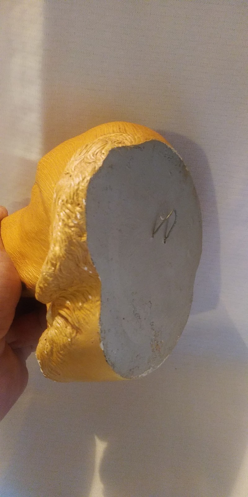 Vintage 1985 Golden Retriever Legend Products Chalkware 3D Wall Plague Rare