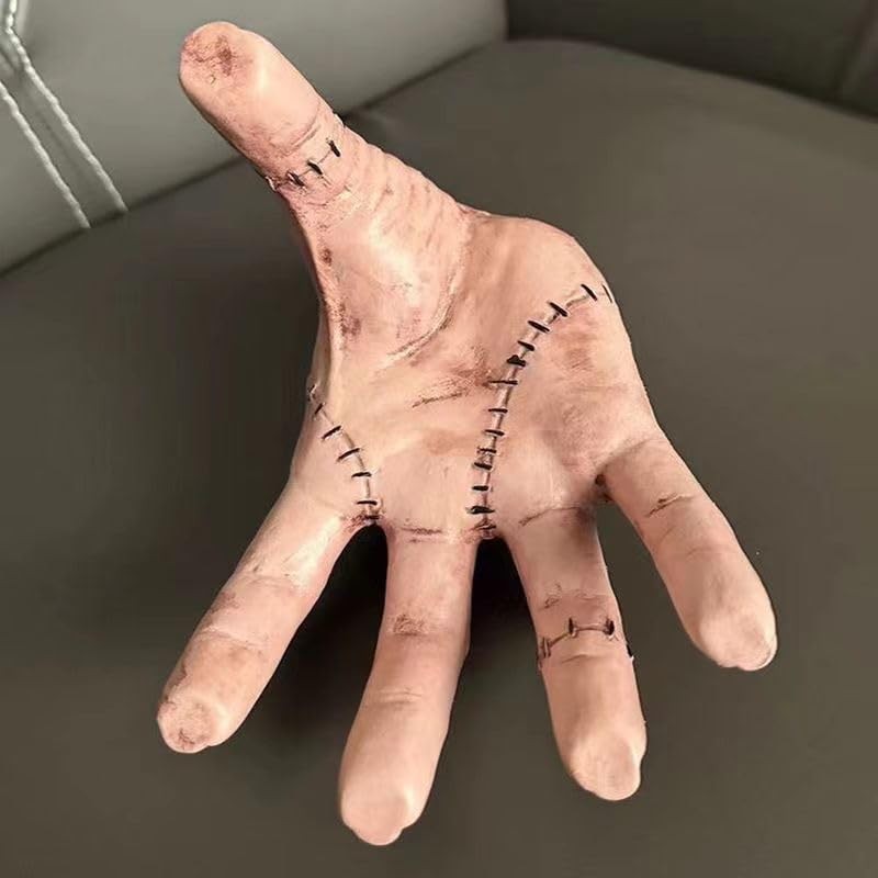 Creepy Hand Costume Prop Latex Fake Hand Halloween Cosplay Decor