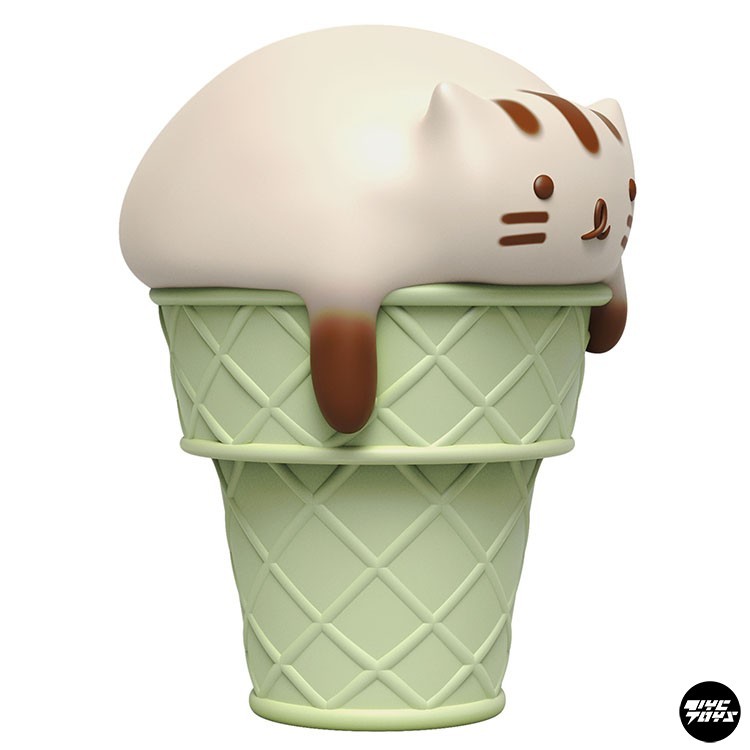 MIGHTY JAXX MEOWLTING CATPUCCINO Limited Vinyl Fashion Figure 15cm New In Stock