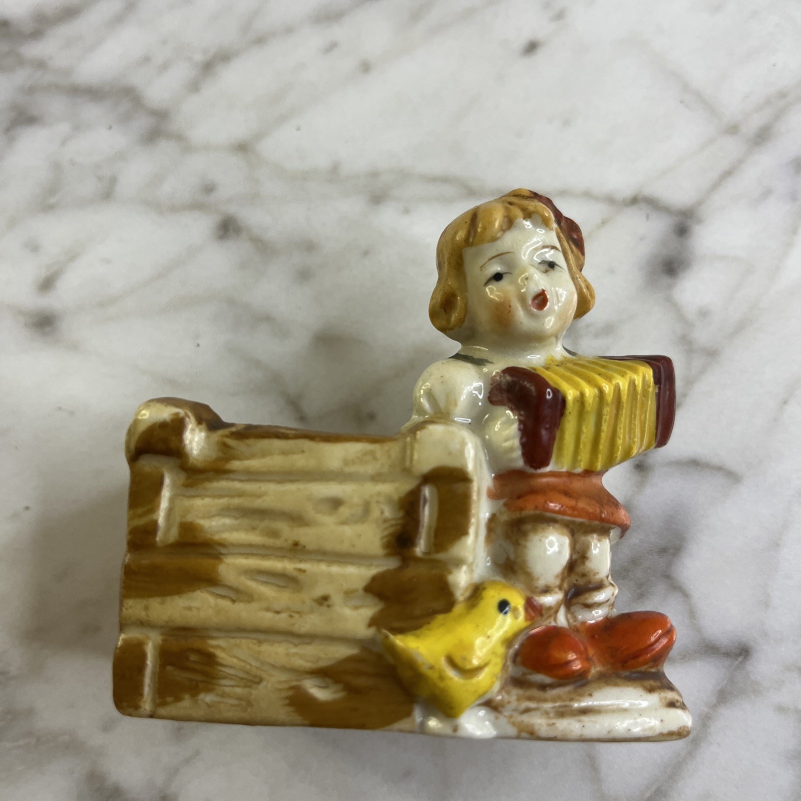 Girl Figurine Lot Multicolor 3 Piece Occupied Japan Japan