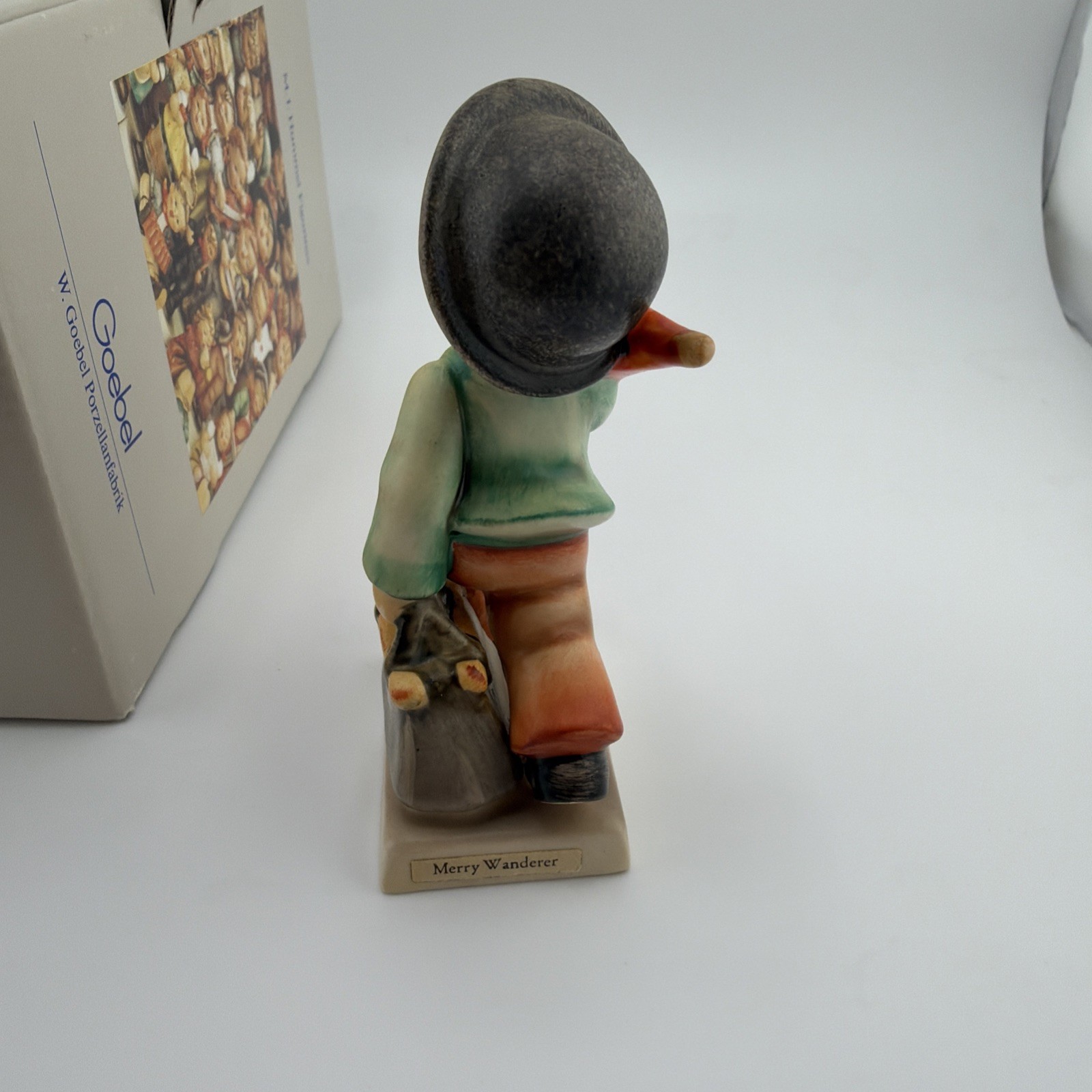 Goebel Hummel Merry Wanderer Figurine W Germany TMK + Original Box