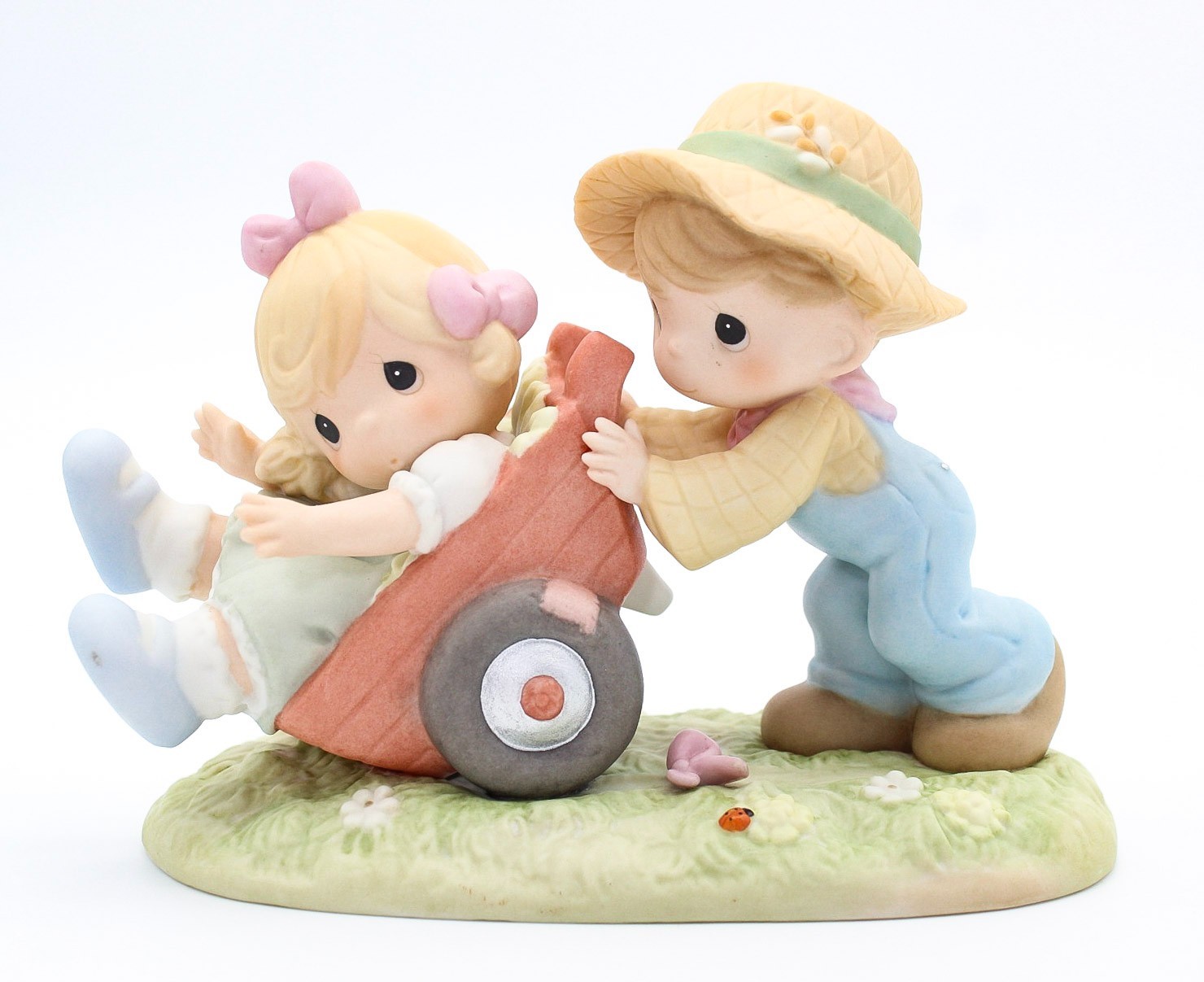 Precious Moments Nobody Likes To Be Dumped Enesco Porcelain Figurine 1997