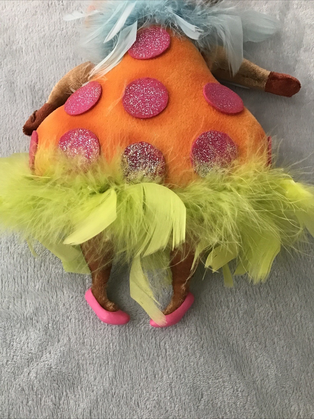 Whimsical Hippo With Heels And Tutu Appears Vintage