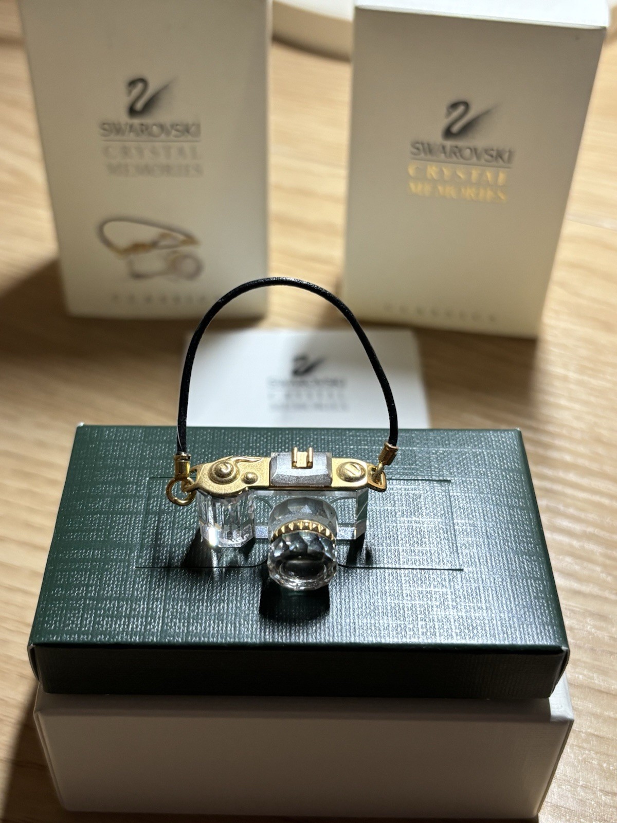 Swarovski Crystal Memories Classics Camera with Box Retired