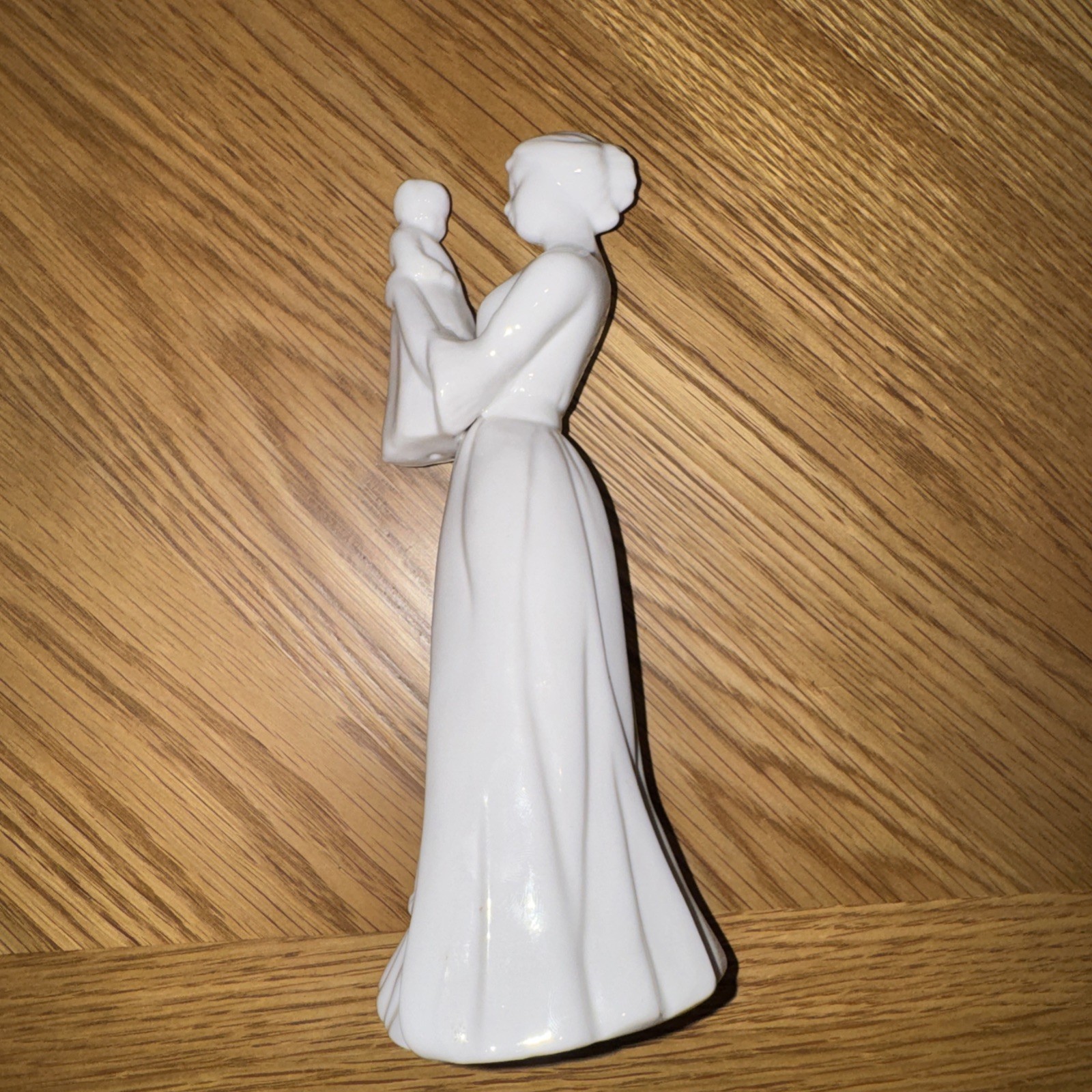 Mother Holding Baby Figurine 8.5 inches