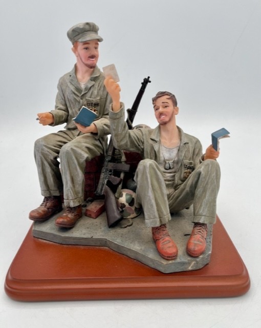 Vanmark American Heroes Series “Mail Call” Figurine.