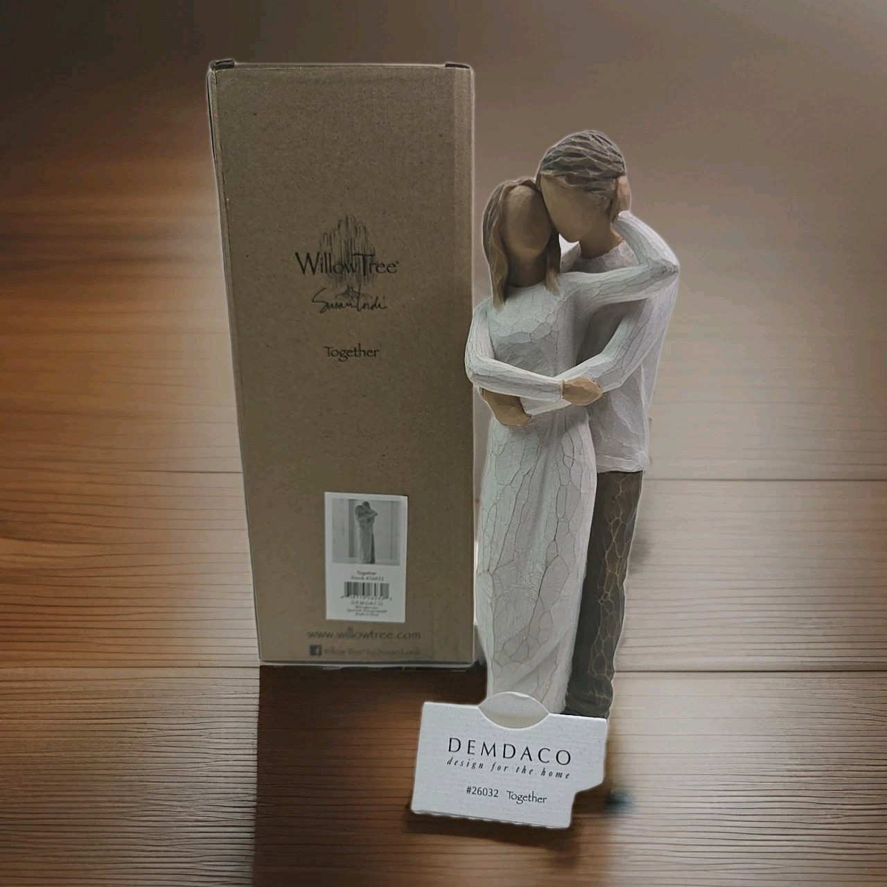 Willow Tree Together #26032 Susan Lordi Figurine w/ Box Cards Packaging Complete