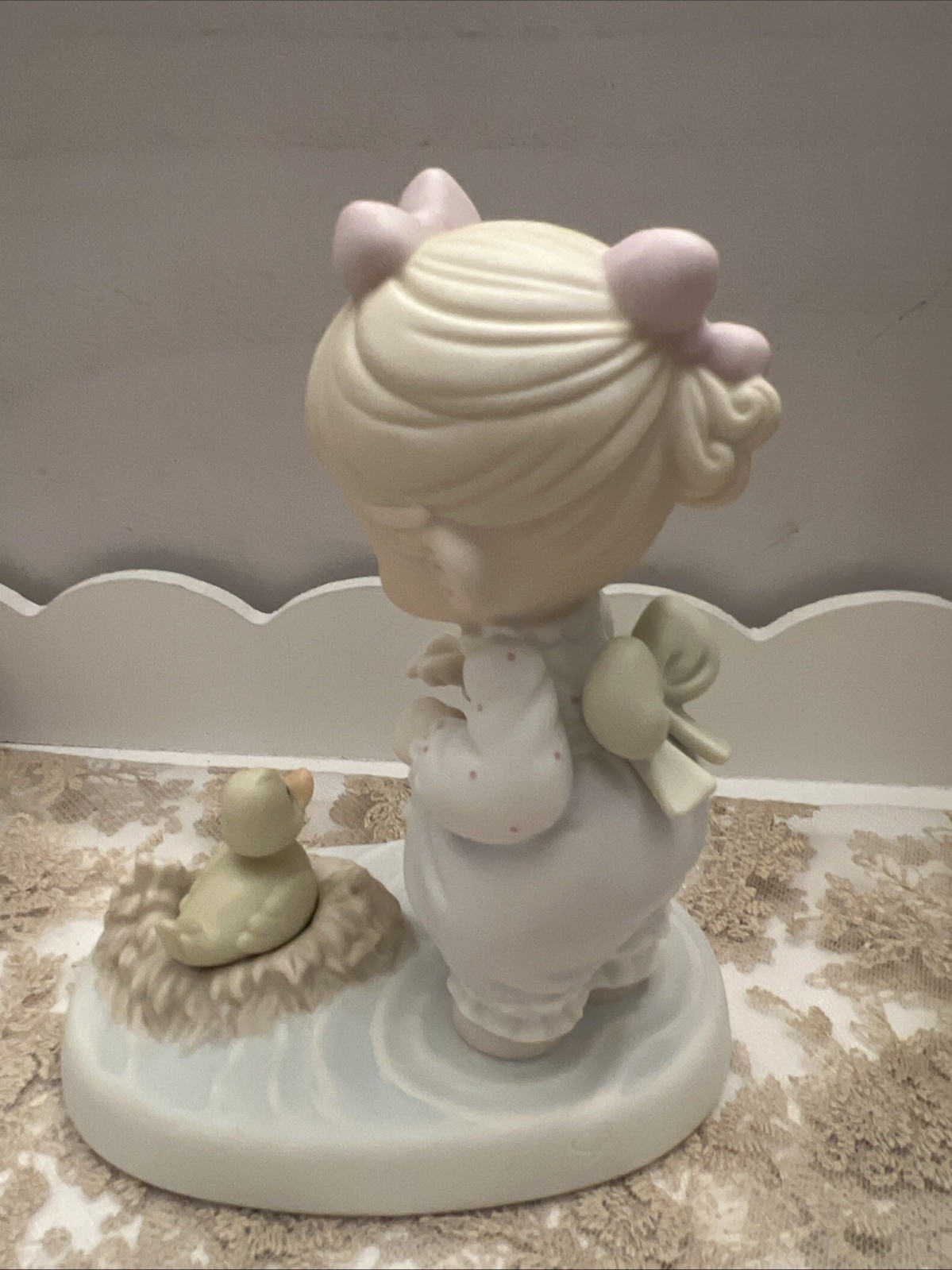Precious Moments Porcelain Duck Figurine ‘An Event Worth Wading For’ Series