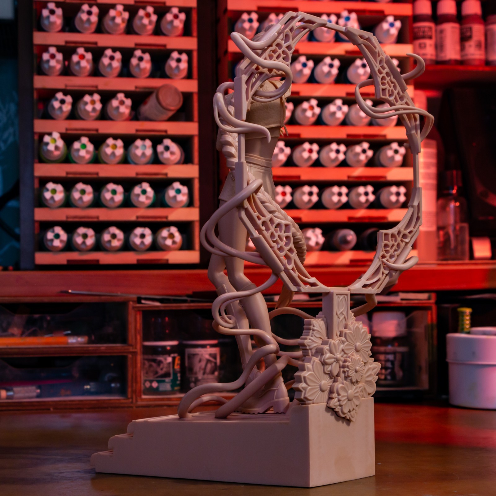 Rumi – K-Pop Demon Hunters 1/8 Scale Figure Statue 3D Print Model Kit Unpainted