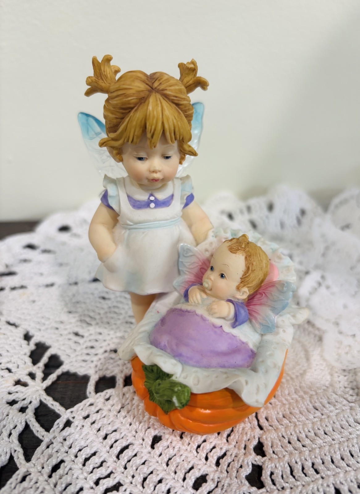 Kitchen Fairy Pumpkin and Baby