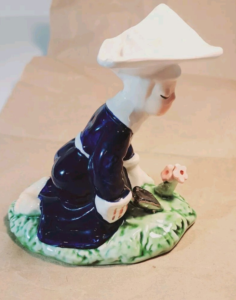 Dave Grossman 1971 Nun In Garden, Gardening Nun Flowers Planting