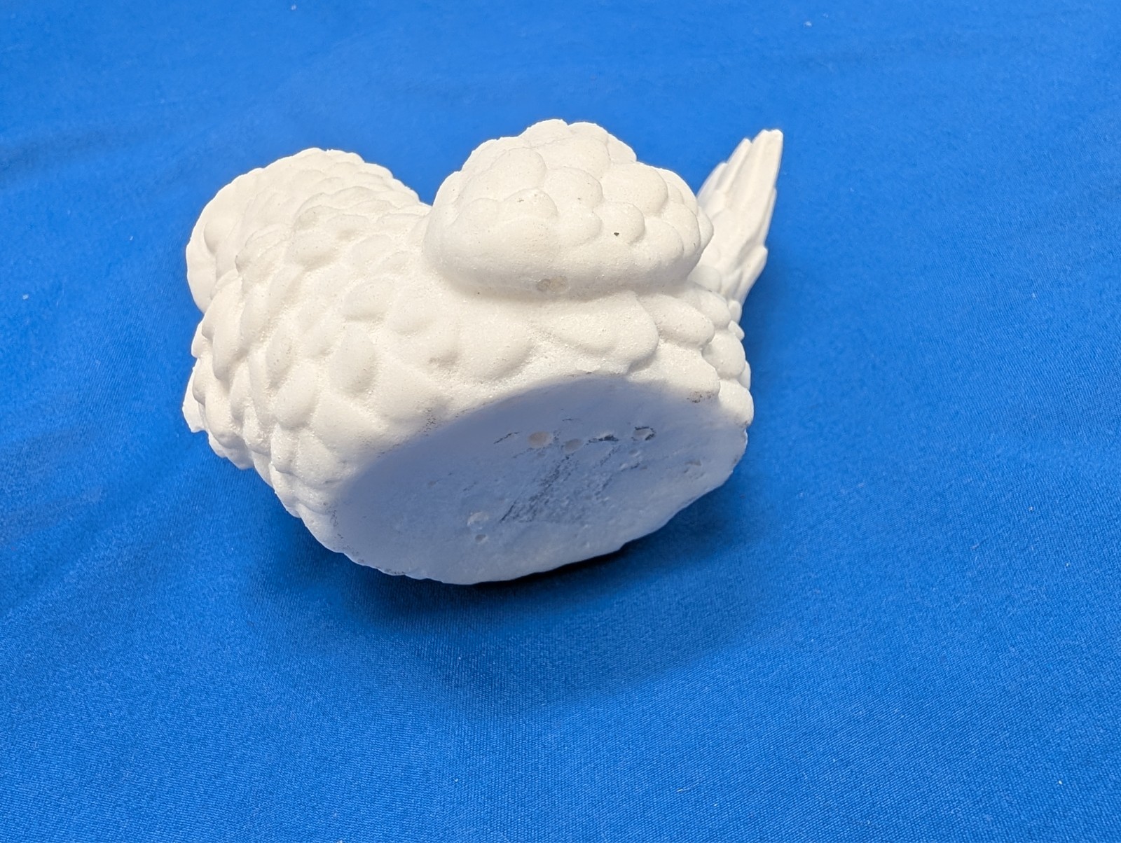 Vintage Alabaster White Doves of Peace Figurines Love Bird Pair Weddings Italy