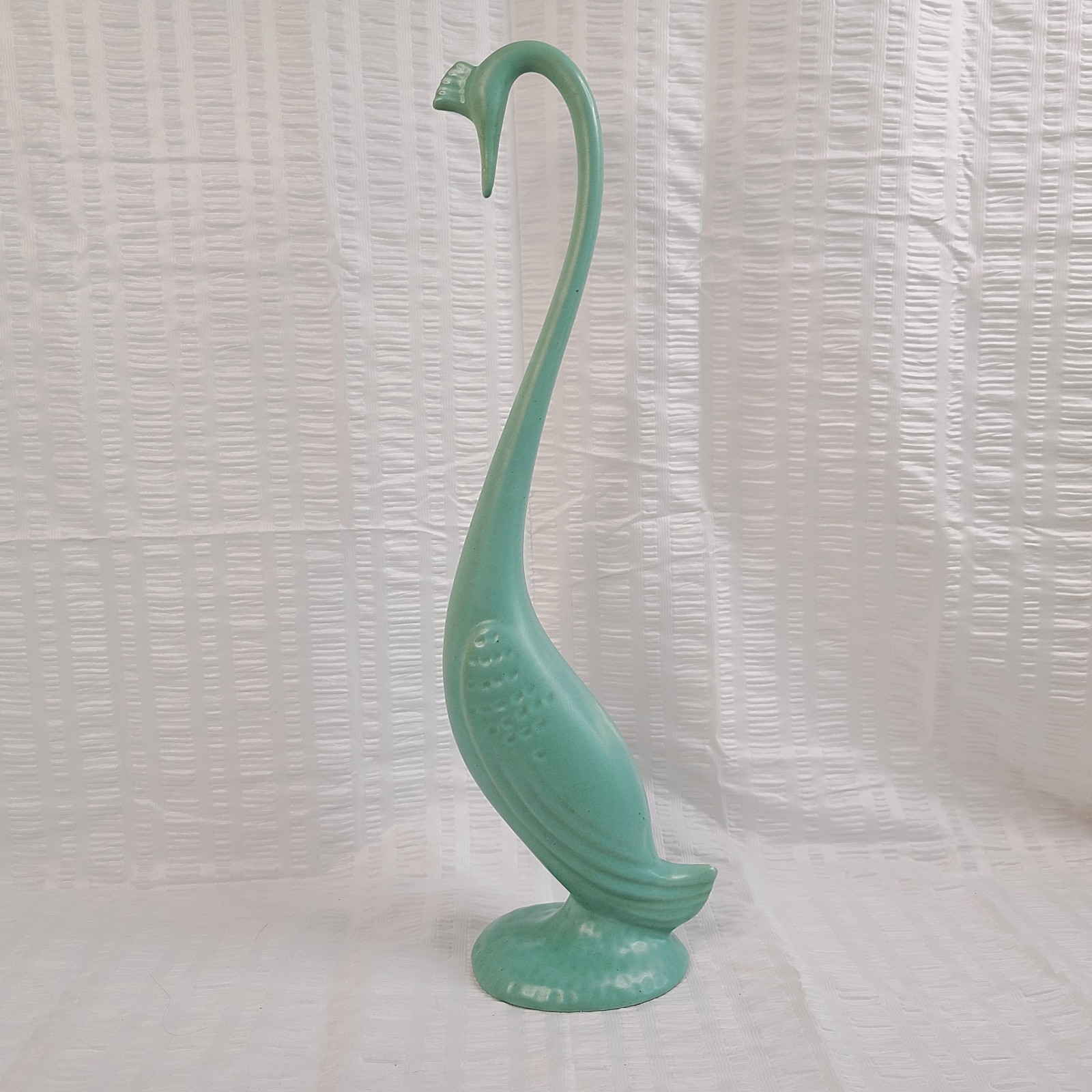 Vintage Huge MCM Unmarked Crane Heron Egret 17.25″ High AS IS – FREE SHIPPING
