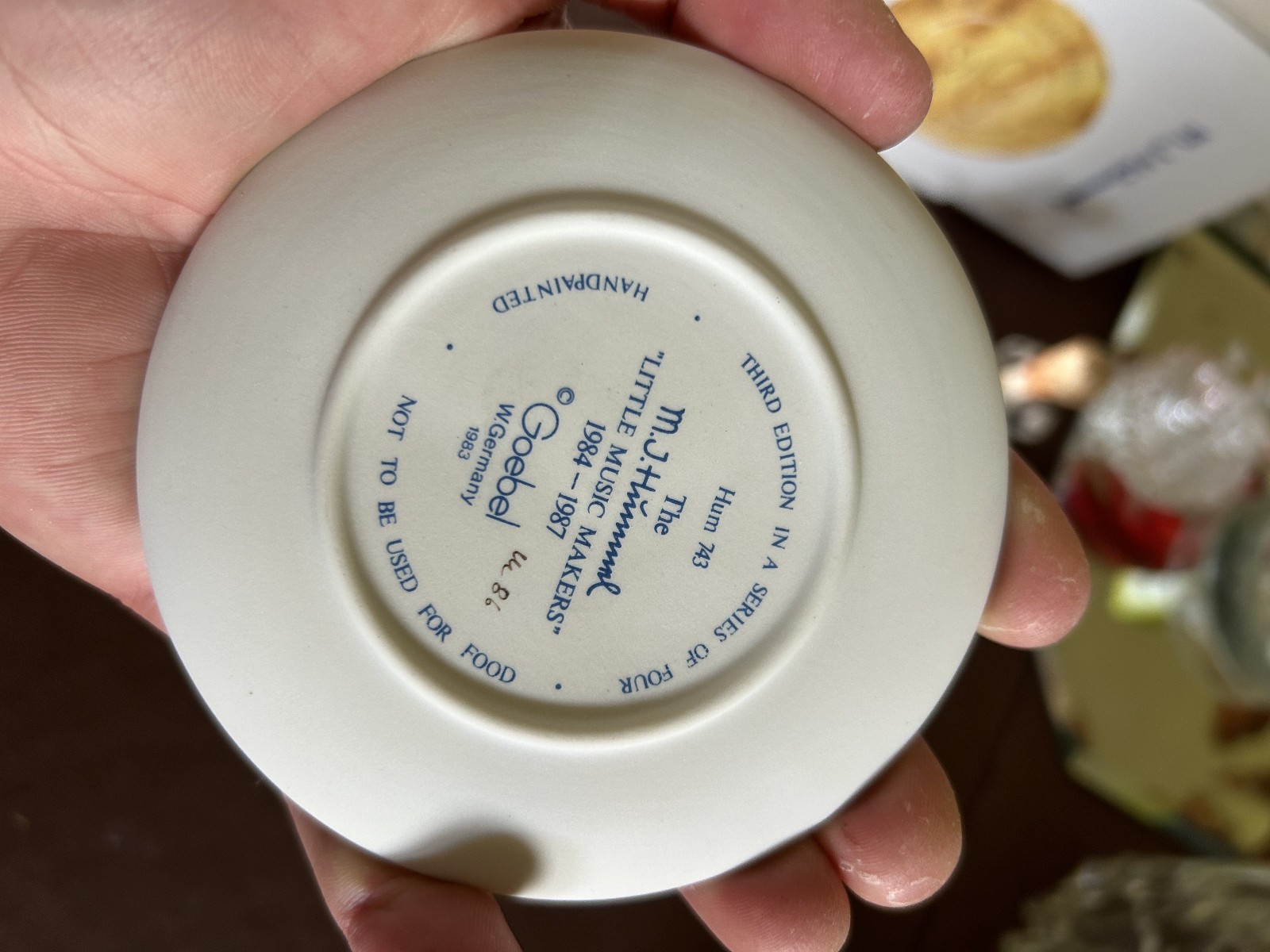 4 MJ Hummels + Plates “Lost Sheep” “Little Luck” “Little Sweeper” + more