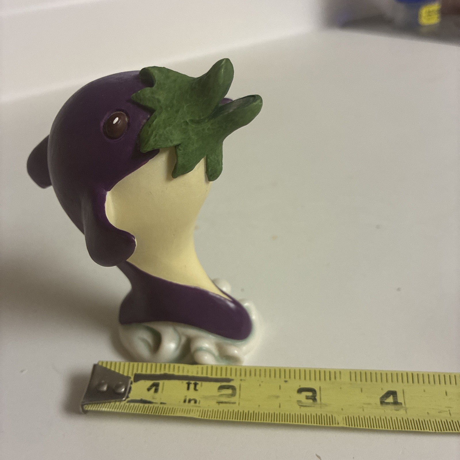 HOME GROWN Vegetable rare Eggplant anthropomorphic figurine by Enesco retired!